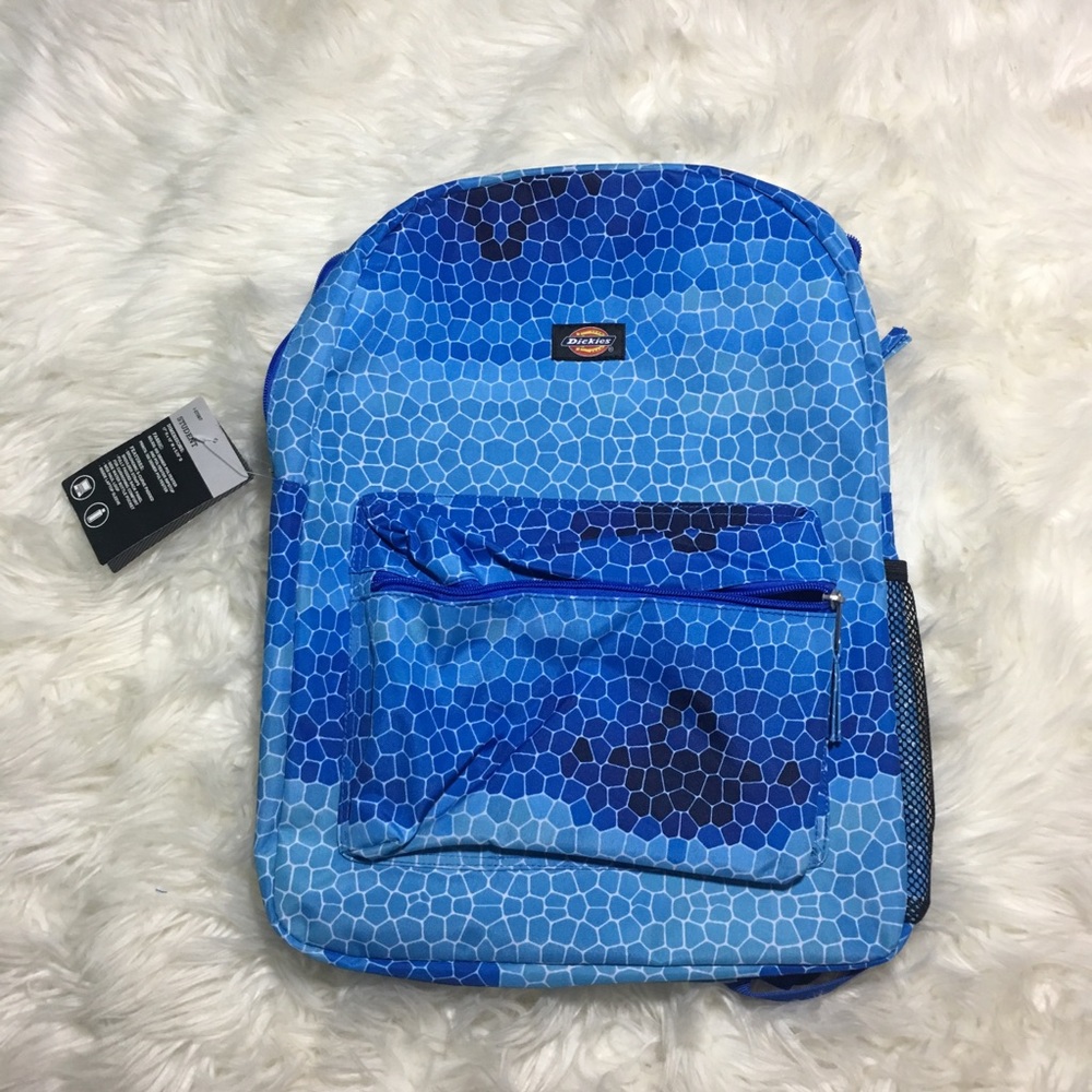 Dickies student backpack blue canvas school